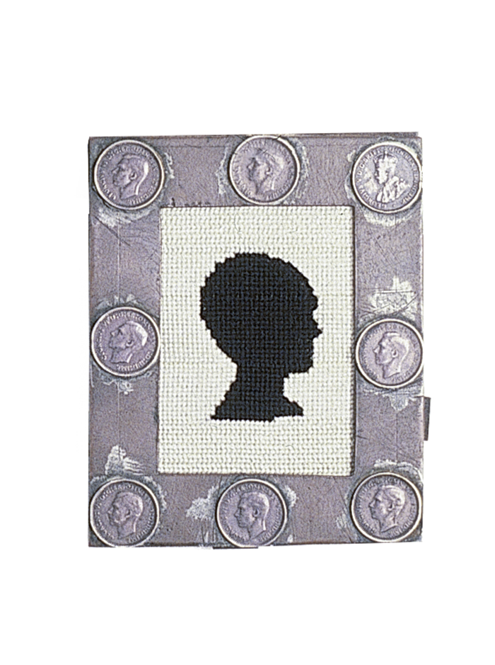 Narelle Jubelin, Silhouette Self Portrait, 1990