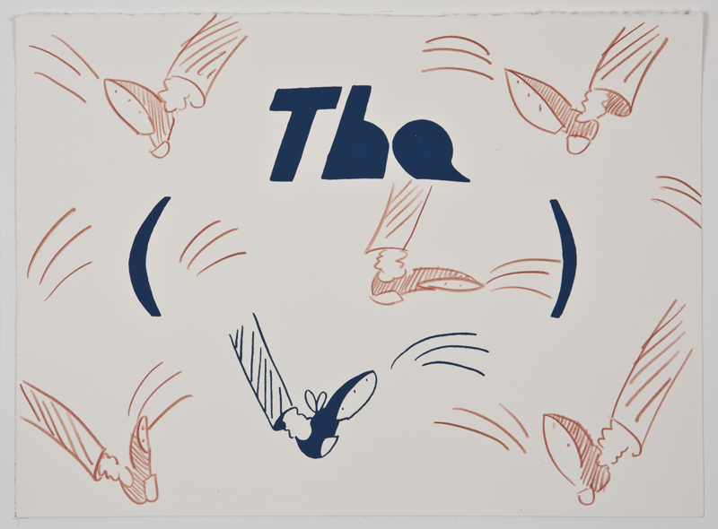 Mitch Cairns, Drawing with ‘Bass Principles’ (traditional), 2011