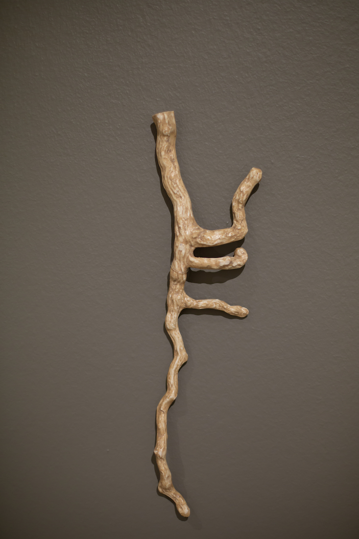 installation view: Yasmin Smith, Terroir, 2020, in TarraWarra Biennale 2021: Slow Moving Waters, TarraWarra Museum of Art, Tarrawarra | detail