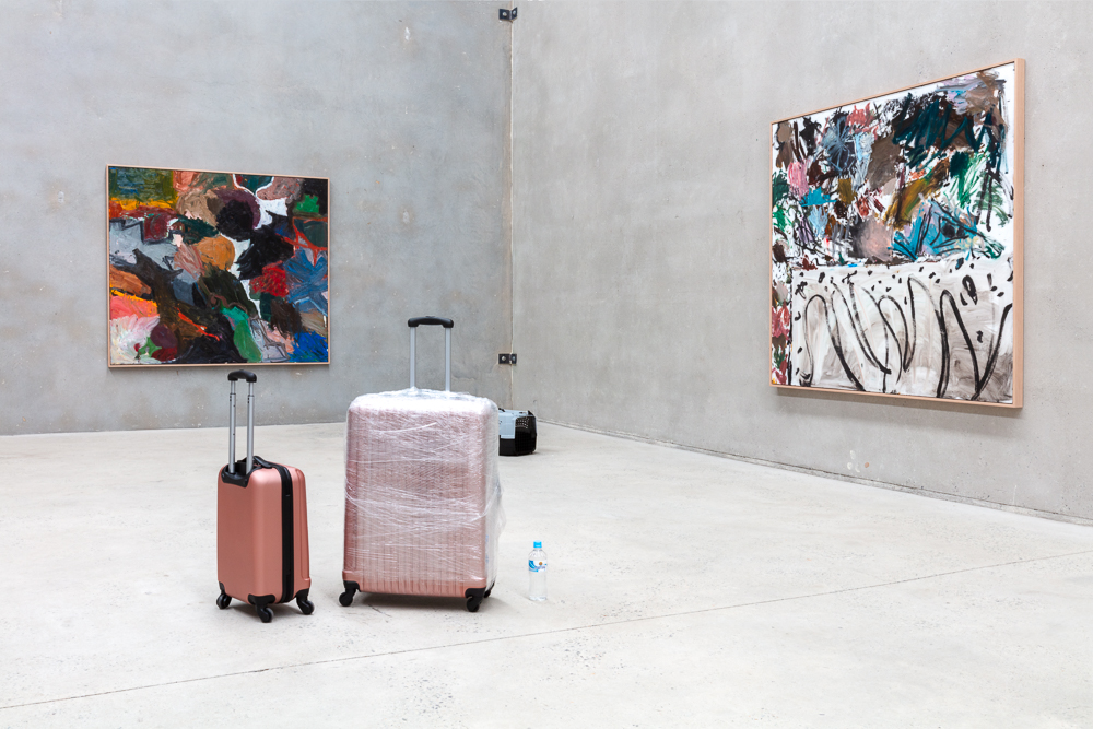 installation view: Oscar Perry - The Introvert, at The Commercial, Sydney, 2019