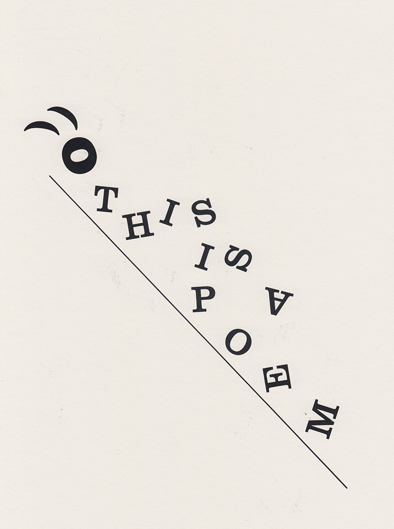 Mitch Cairns, Study for This is a poem 11, 2021