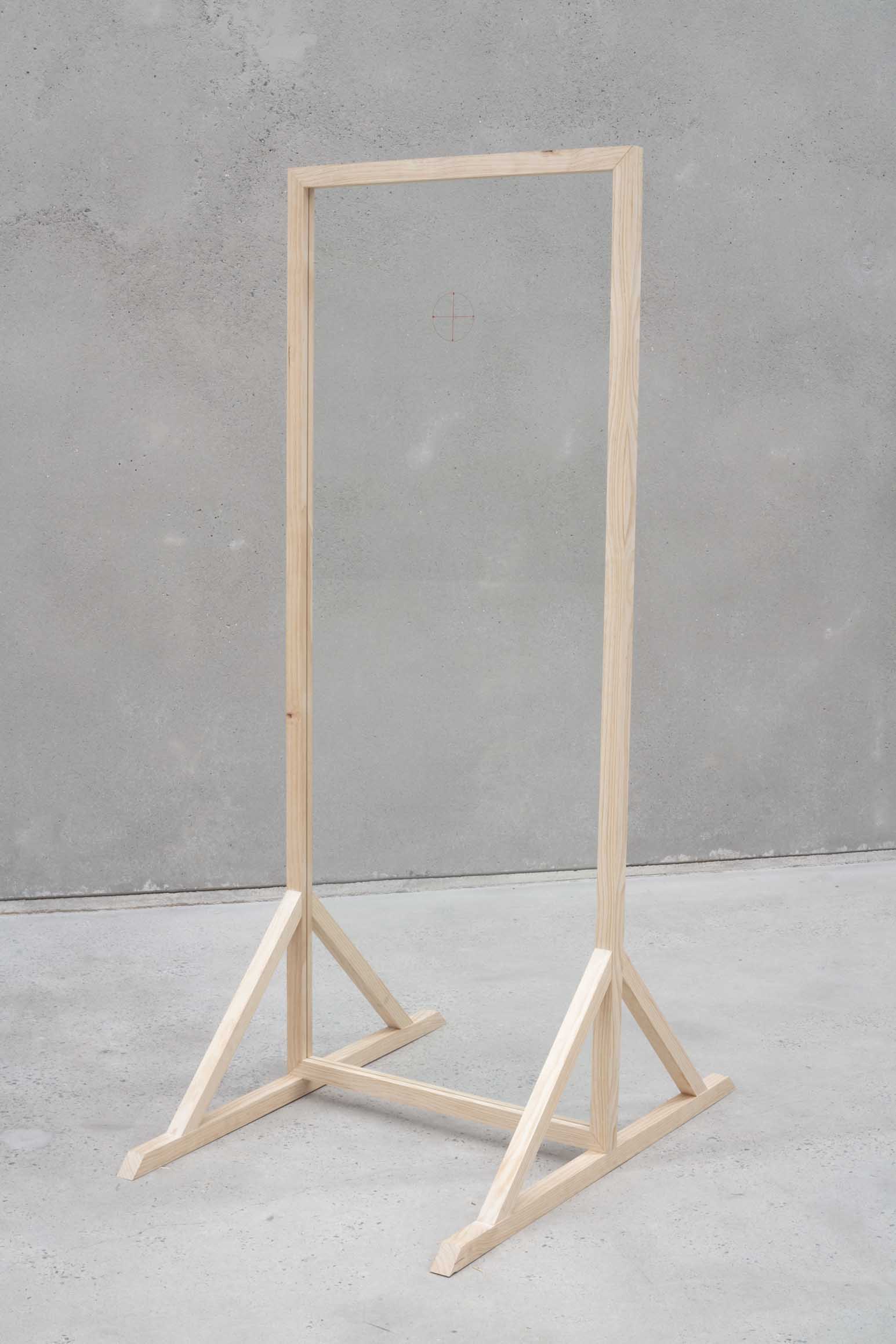 Archie Moore, Glass Target, 2019