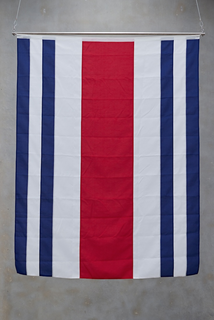 Archie Moore, Macassan Flag (Before Fairweather), 2022