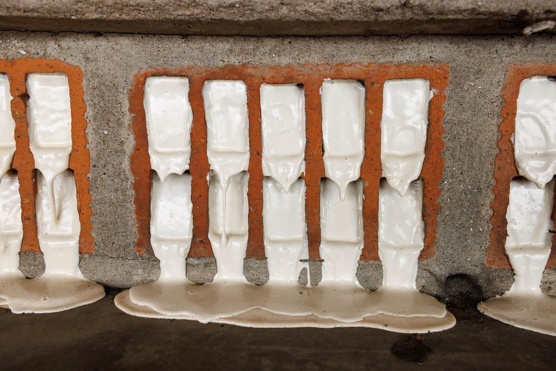 installation view: Yasmin Smith, Wound response, 2024 | Largos Biennial, Tafawa Balewa Square,, Lagos, Nigeria