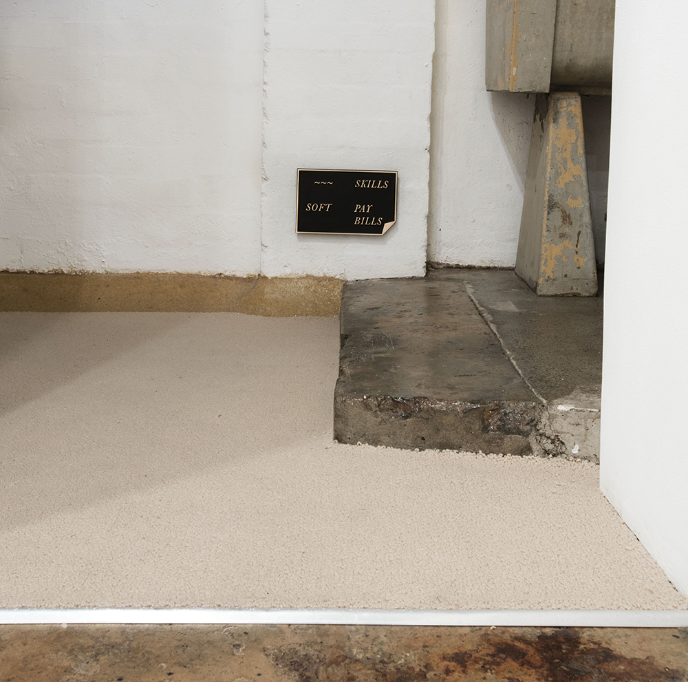 installation view: Agatha Gothe-Snape - Volatile Medium, 2016 | at The Commercial Gallery, Sydney