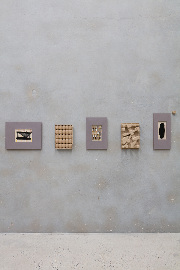 installation view Narelle Jubelin, The Presence of Black, 2019 at The Commercial, Sydney