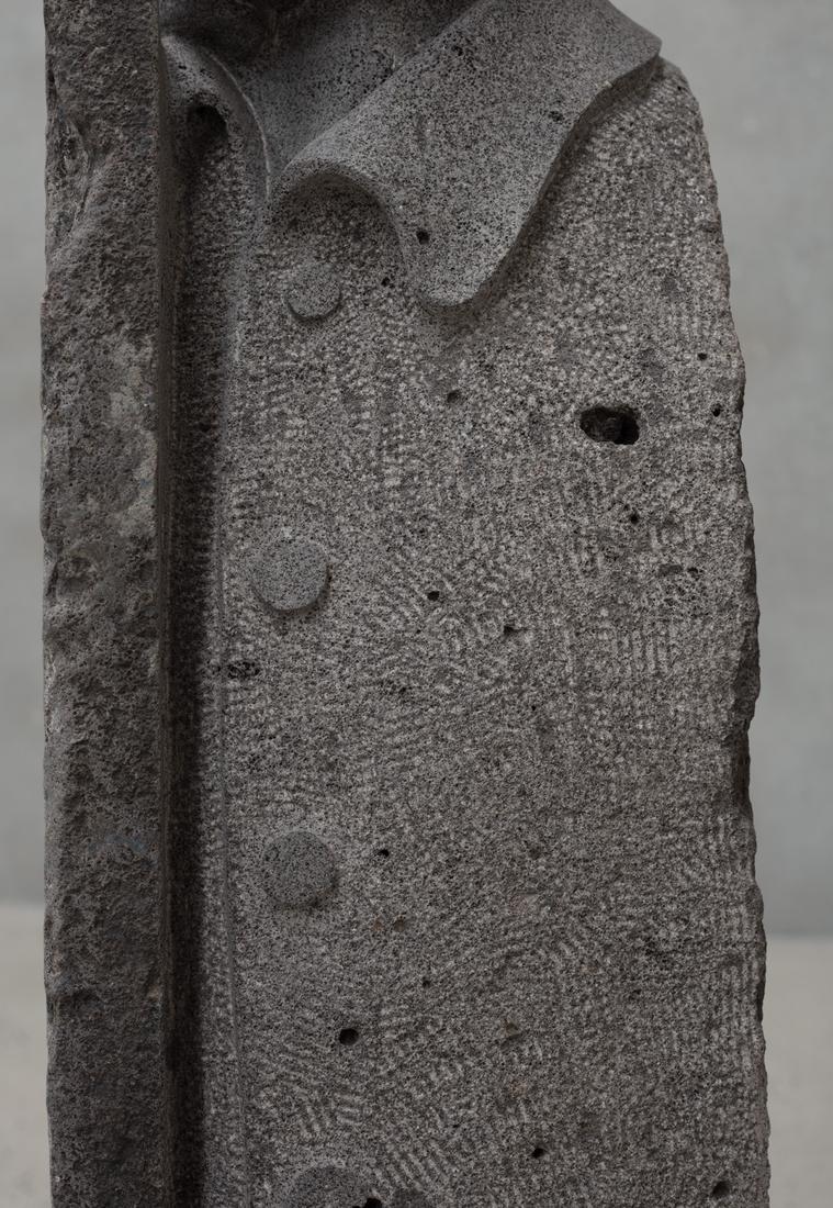 Stephen Ralph, Messenger, 2025 - clothing detail