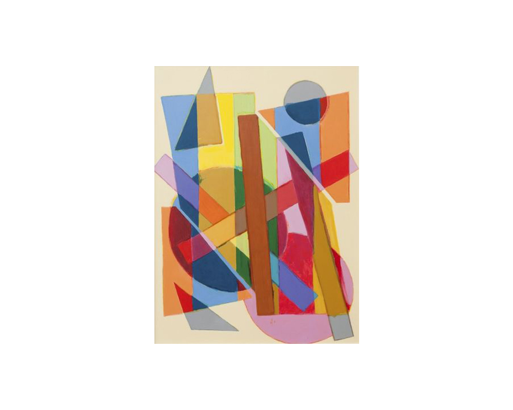 Diena Georgetti, Split paneled shadow chart, 2011