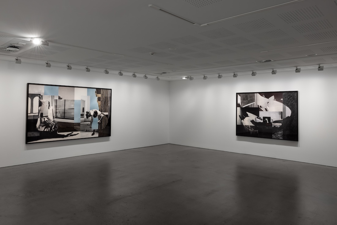 installation view: Lillian O’Neil — The light that spills across the ground between shadows, UNSW Galleries, Sydney, 2024