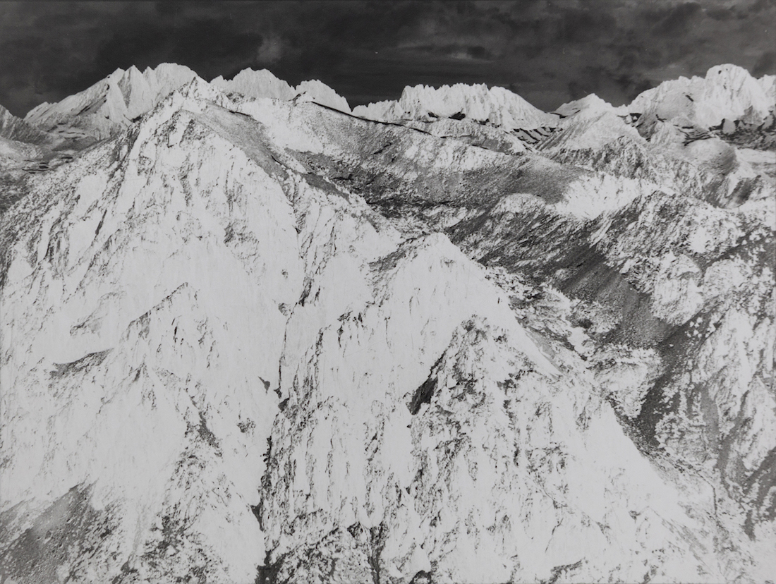 Amanda Williams, Ansel Adams, From Windy Point, Kings River Canyon (Proposed as a national park), California, 1936/2019 , 2019