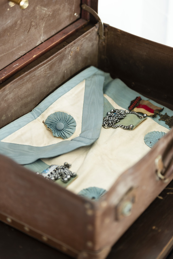 installation view: Archie Moore, HouseShow, 2020, mixed media installation, The Cottage, 272 Montague Road, West End, Brisbane