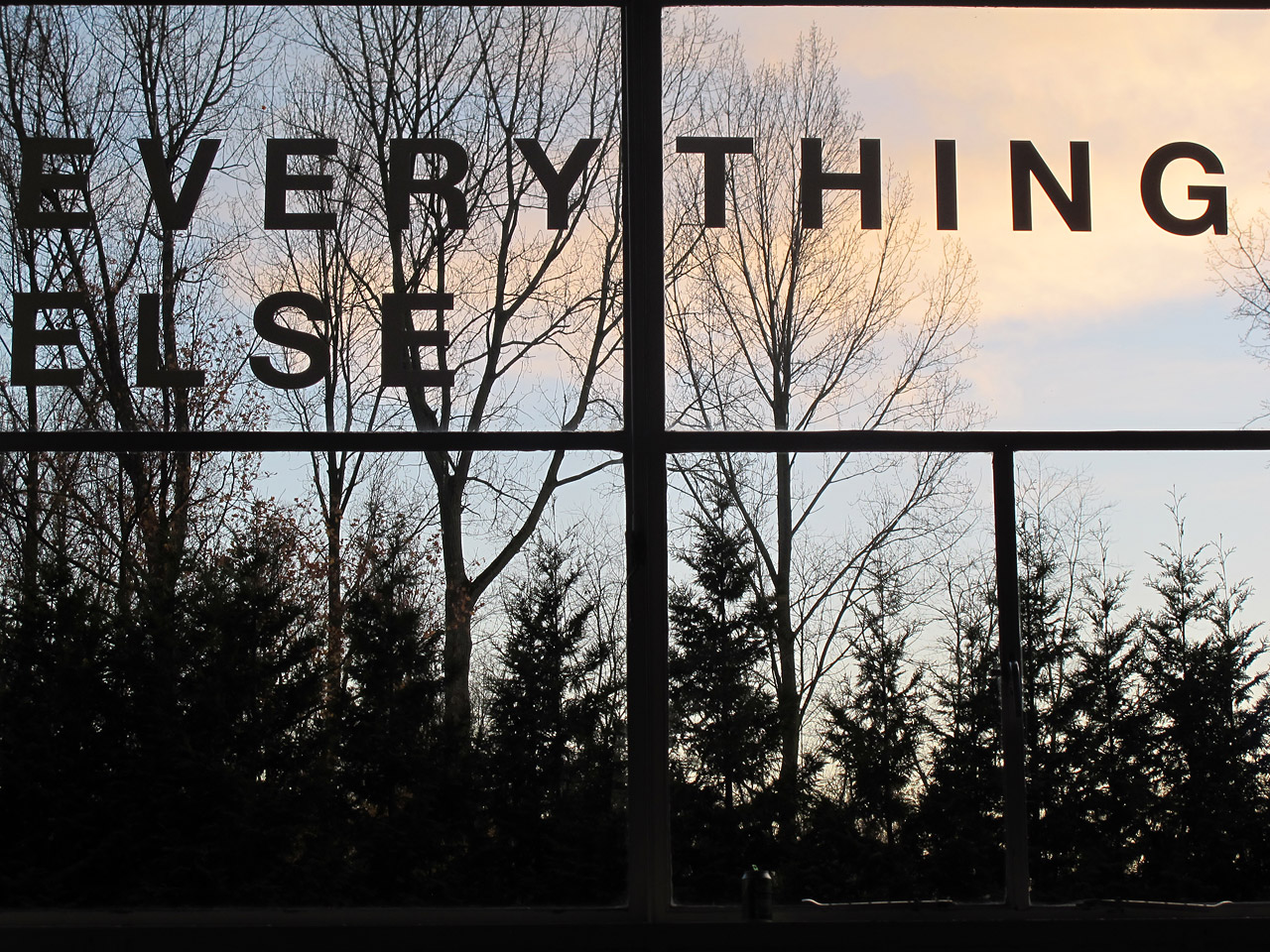 Agatha Gothe-Snape, This, this, this, this and everything else (Version 2), 2012