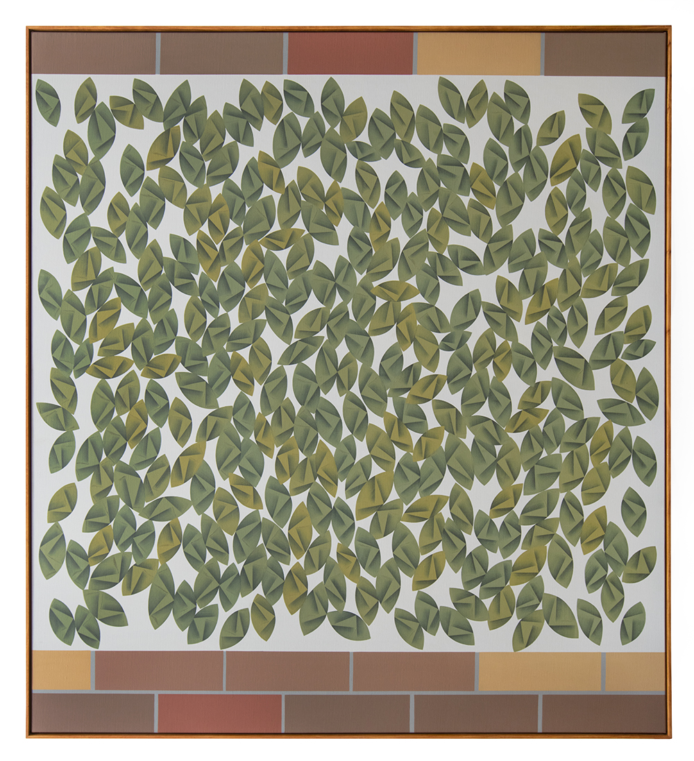 Mitch Cairns, Geranium Pots (adjacent garden square), 2016