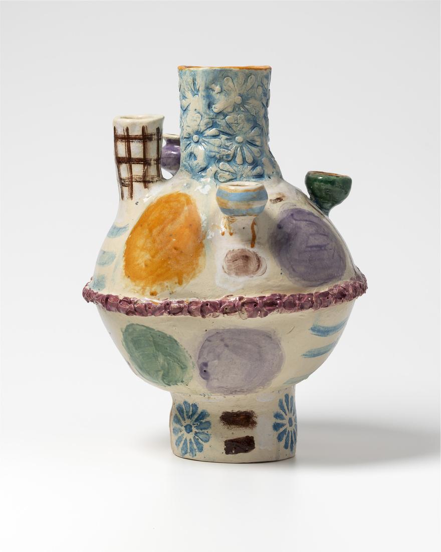 Angela Brennan, Pot with Flowers, 2025