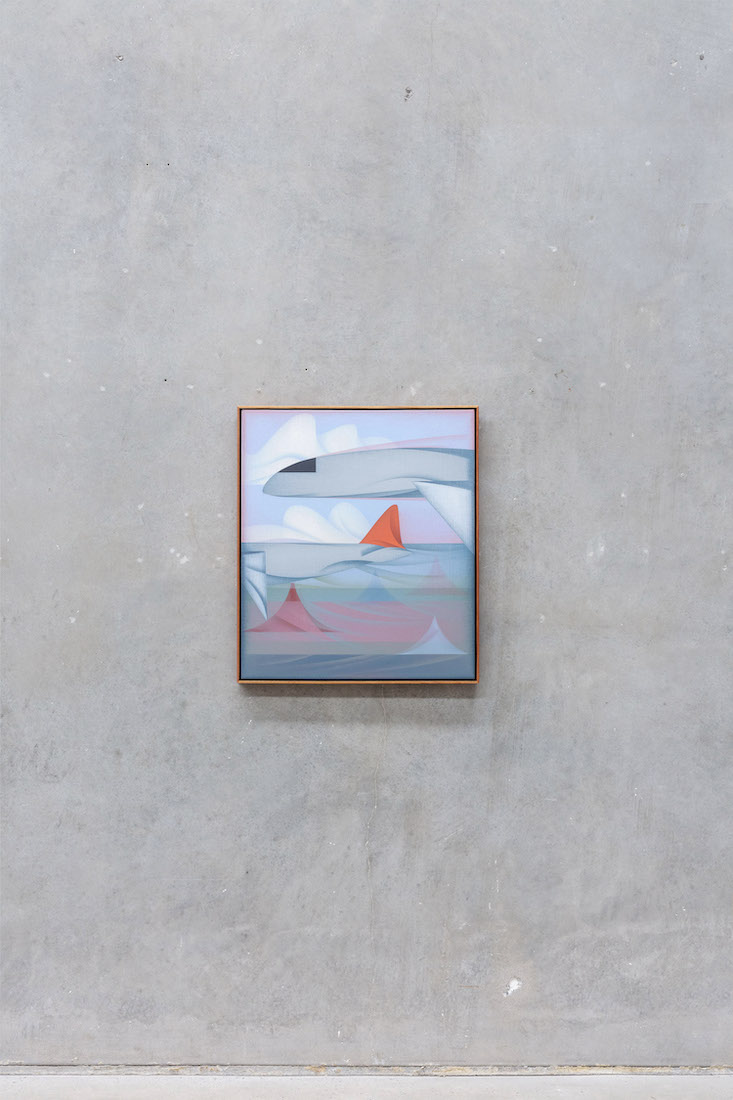 installation view: Mitch Cairns — Free TAFE & Railway Cake, at The Commercial, Sydney, 2023