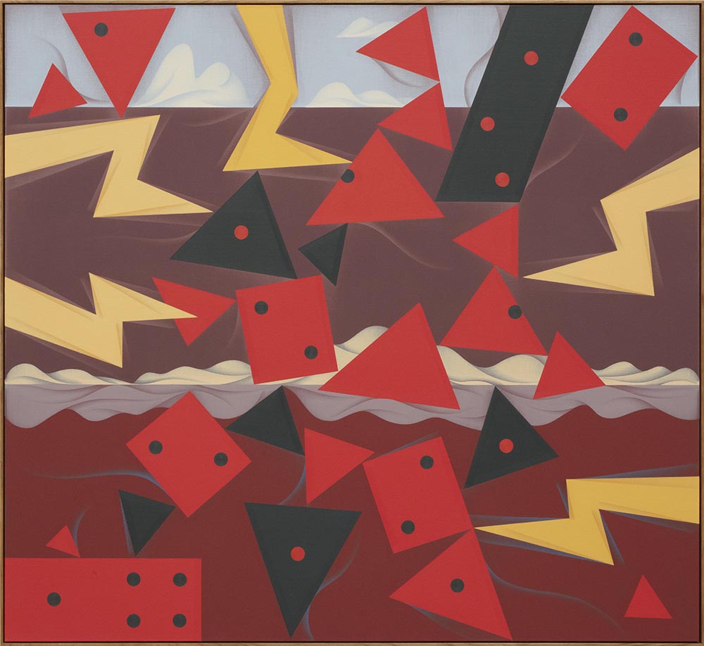 Mitch Cairns, Dice Undone, 2021