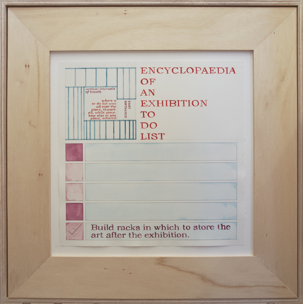 Gail Hastings: Exhibition: To Do