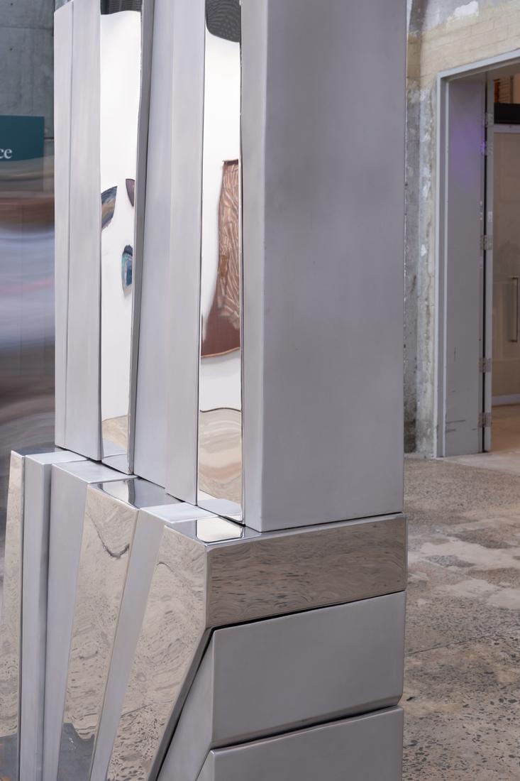 detail view: Augusta Vinall Richardson, Any way, 2025, at Sydney Contemporary 2025, Carriageworks, Sydney