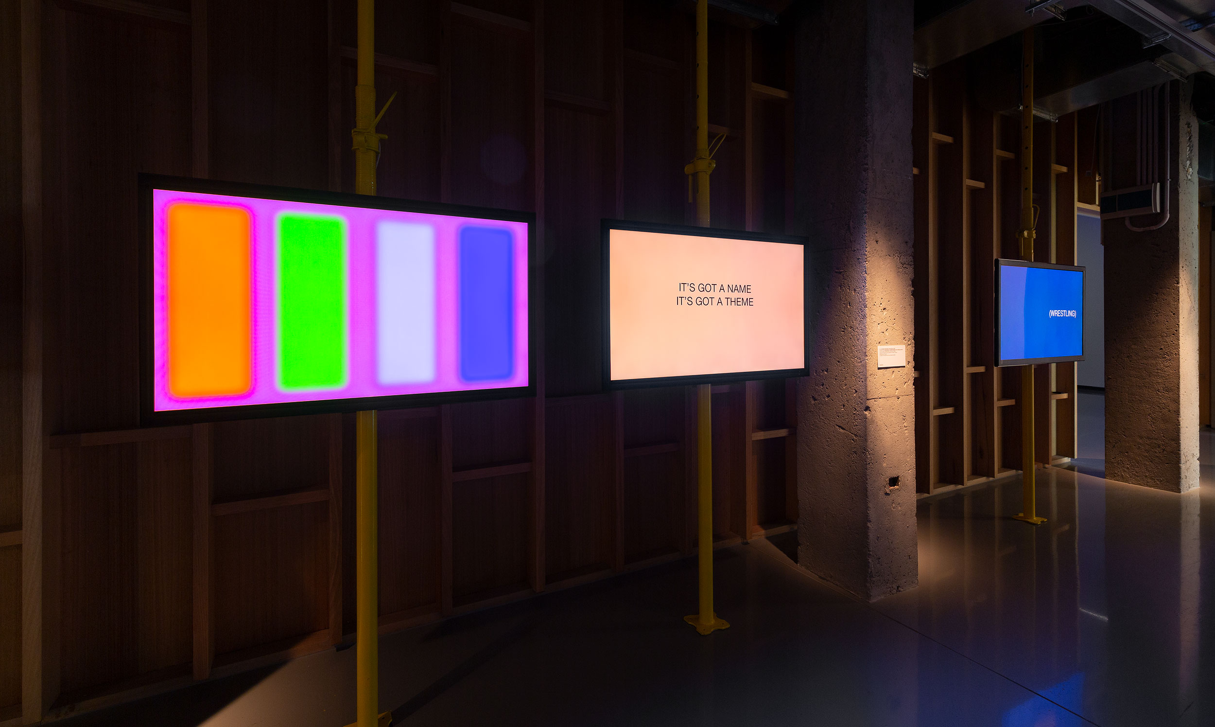 Agatha Gothe-Snape: The Outcome Is Certain, installation view: Monash University Museum of Art, Melbourne, 2020