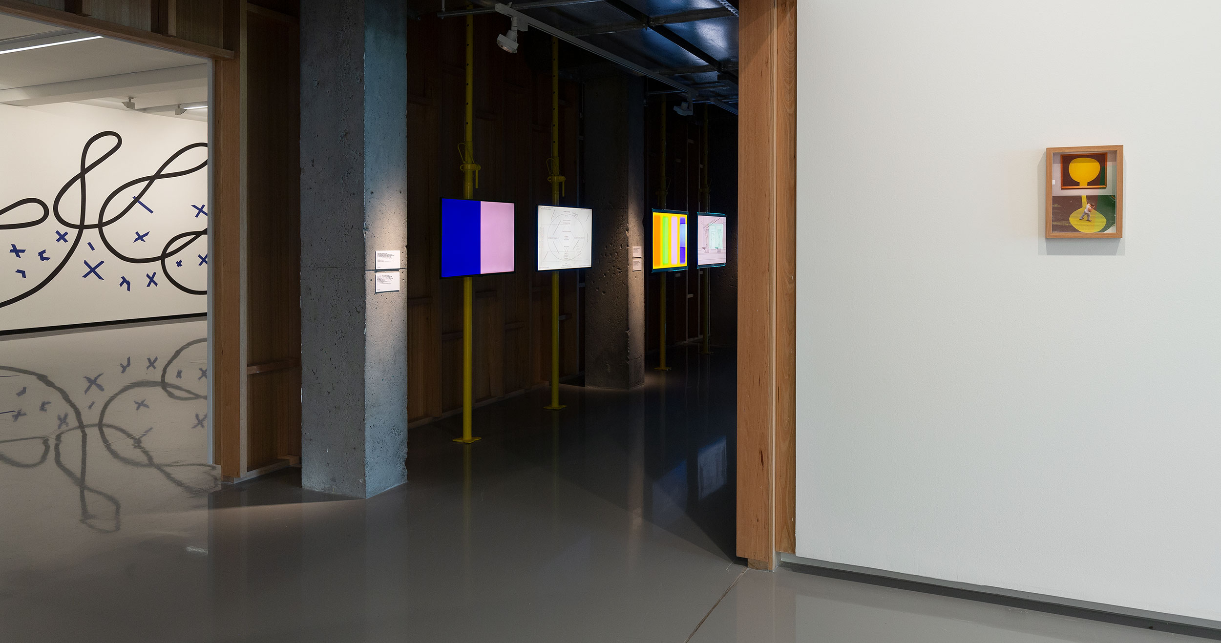 Agatha Gothe-Snape: The Outcome Is Certain, installation view: Monash University Museum of Art, Melbourne, 2020