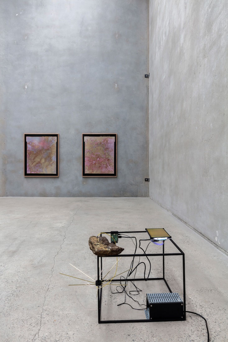 installation view: Free-to-air, at The Commercial, Sydney, 2024