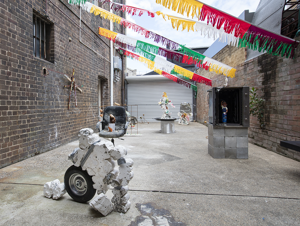 installation view: Oscar Perry, The Michelin Star, 2018 | at The Commercial, Sydney