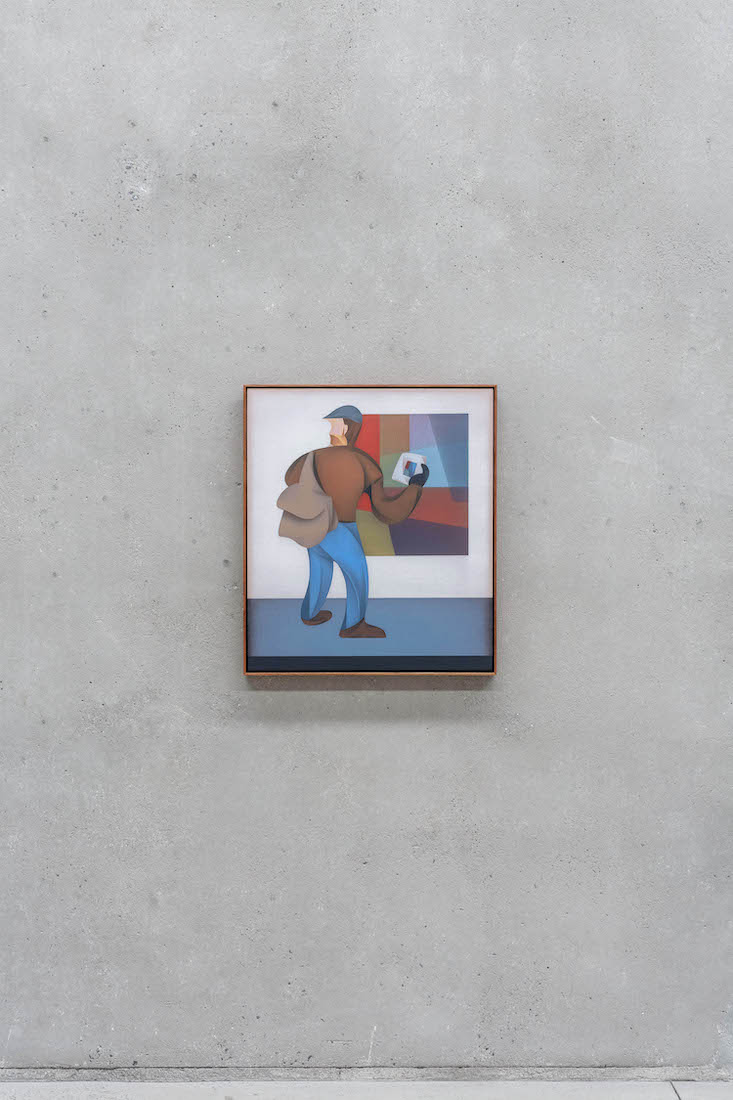 installation view: Mitch Cairns — Free TAFE & Railway Cake, at The Commercial, Sydney, 2023