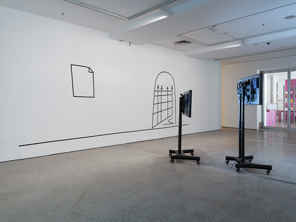 installation view: Agatha Gothe-Snape - Certain Situations, Institute of Modern Art, Brisbane - Gallery 2