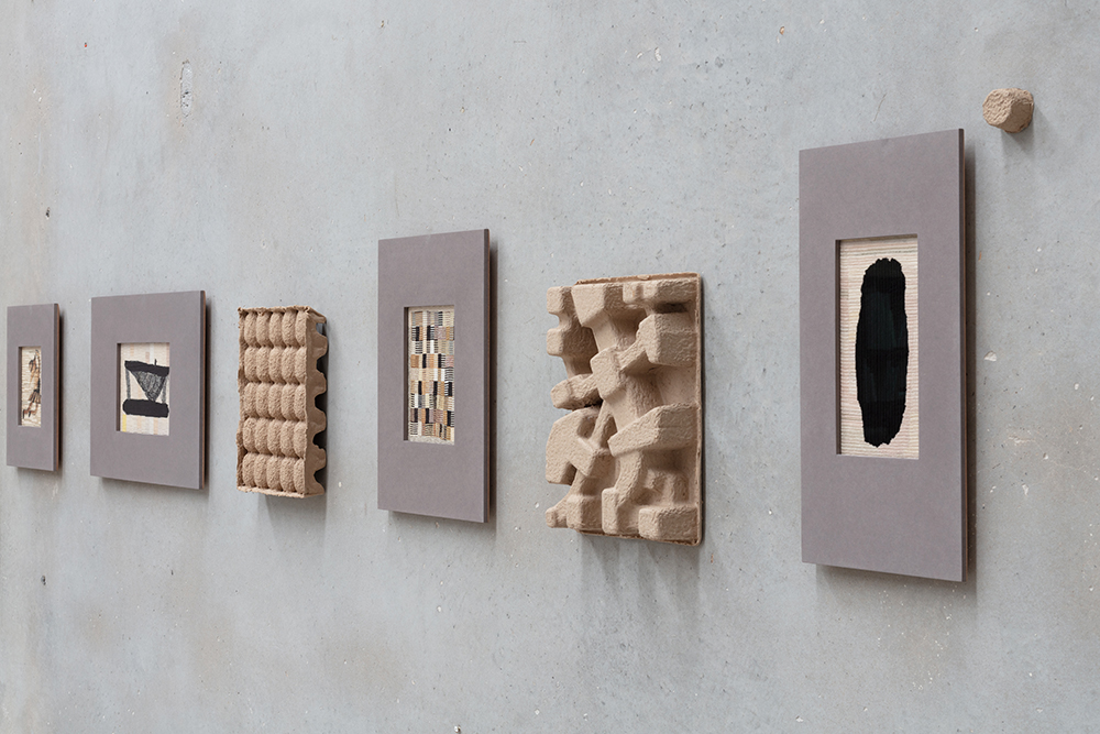 installation view Narelle Jubelin, The Presence of Black, 2019 at The Commercial, Sydney