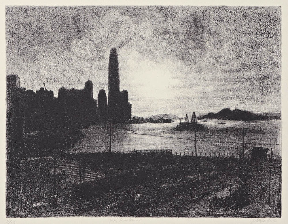 Jude Rae, Hong Kong Harbour, 2016
