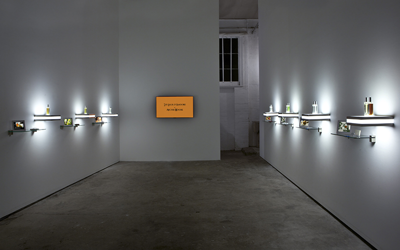 Archie Moore, Les Eaux D'Amoore [full installation], 2014