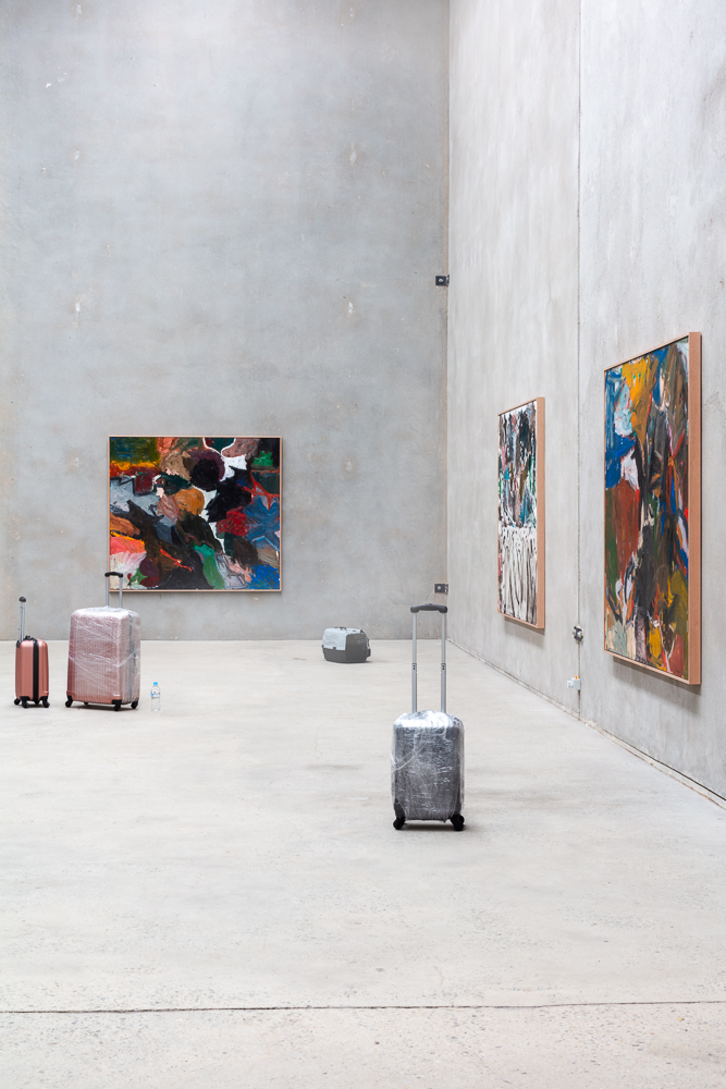 installation view: Oscar Perry - The Introvert, at The Commercial, Sydney, 2019