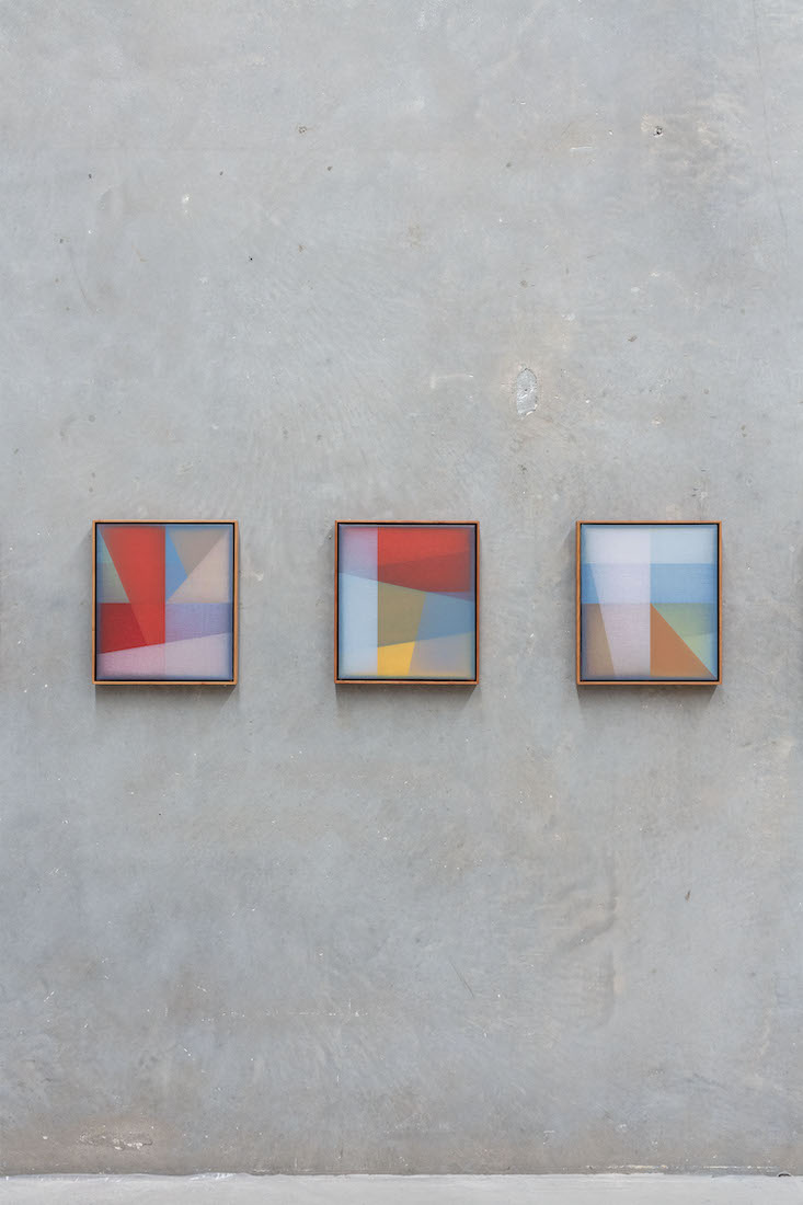 installation view: Mitch Cairns — Free TAFE & Railway Cake, at The Commercial, Sydney, 2023