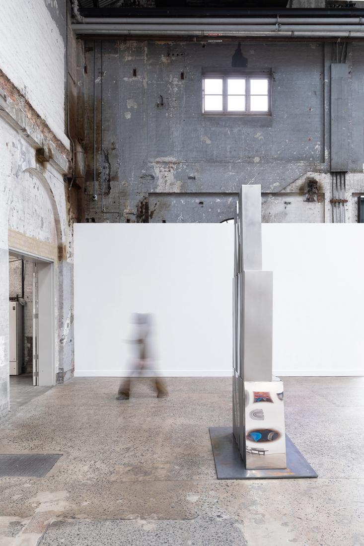 Installation view: Augusta Vinall Richardson, Any way, 2025, at Sydney Contemporary 2025, Carriageworks, Sydney