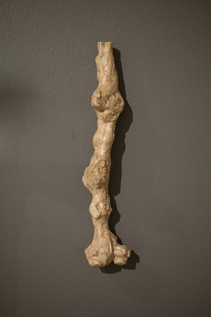 installation view: Yasmin Smith, Terroir, 2020, in TarraWarra Biennale 2021: Slow Moving Waters, TarraWarra Museum of Art, Tarrawarra | detail