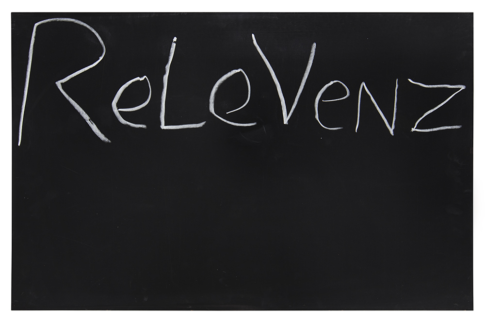 Diena Georgetti, RELEVENZ, 1992