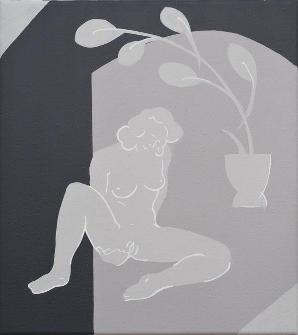 Mitch Cairns, Easy Living/Rhythm Method (Cabinet Painting III), 2010