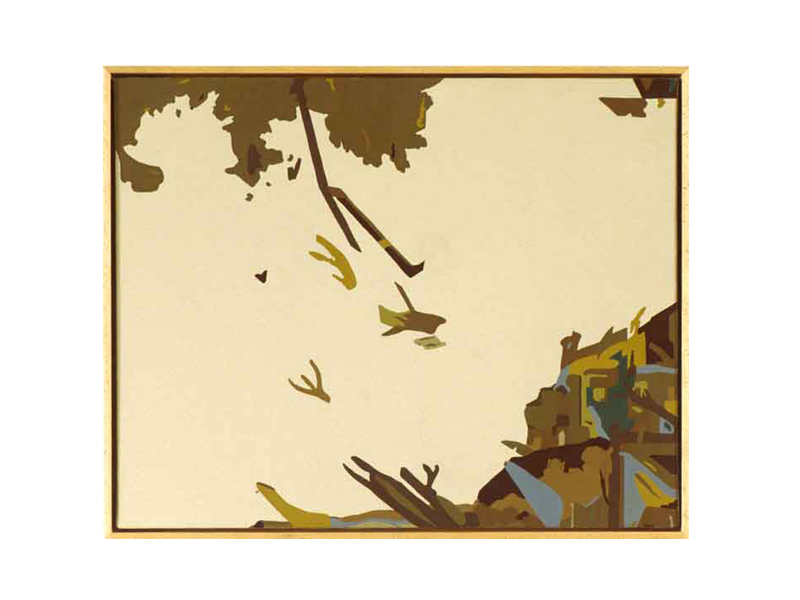 Diena Georgetti, I watch my beauty going old and cold. left here - the only one - who would not dare desert me., 1998