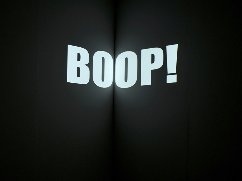 Archie Moore, Words I heard inside the home, 2018