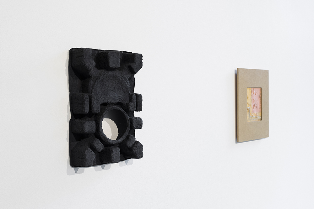 installation view: The Housing Question - Helen Grace, Sherre DeLys, Narelle Jubelin, at Penrith Regional Gallery, curated by Julie Ewington, 2019