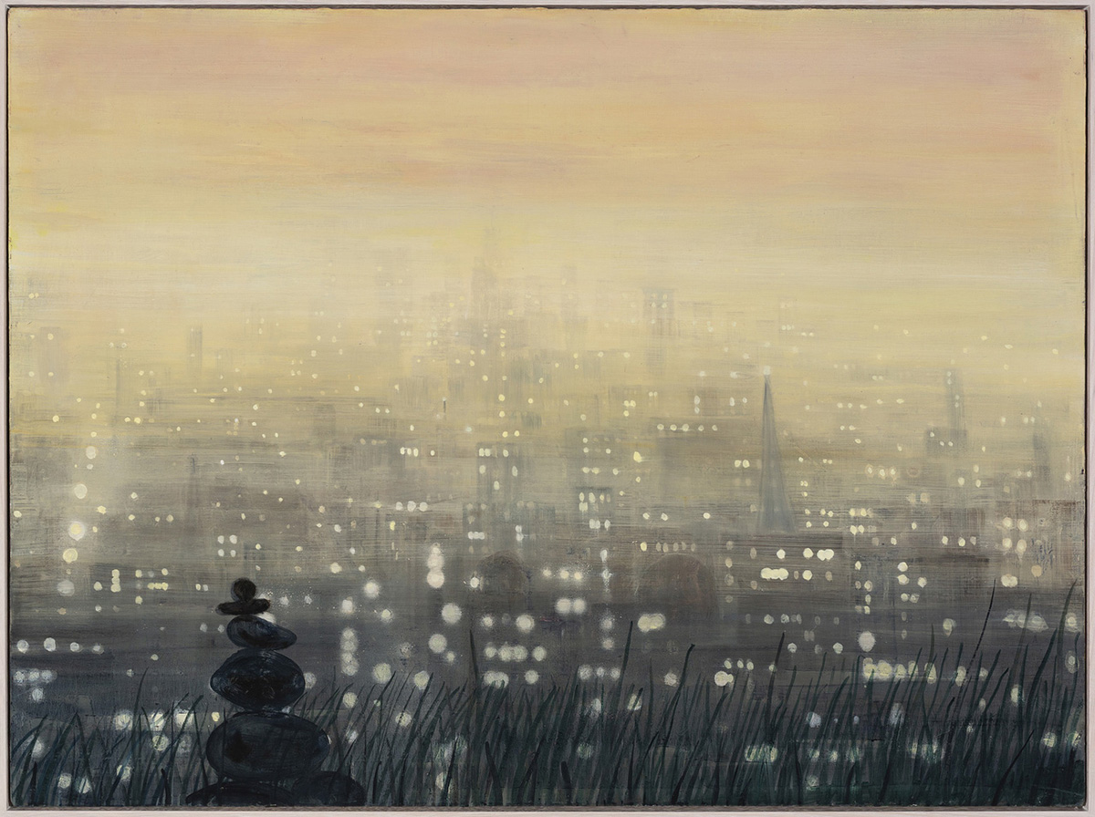 Travis MacDonald, The town founder - rolling down the hill, 2018