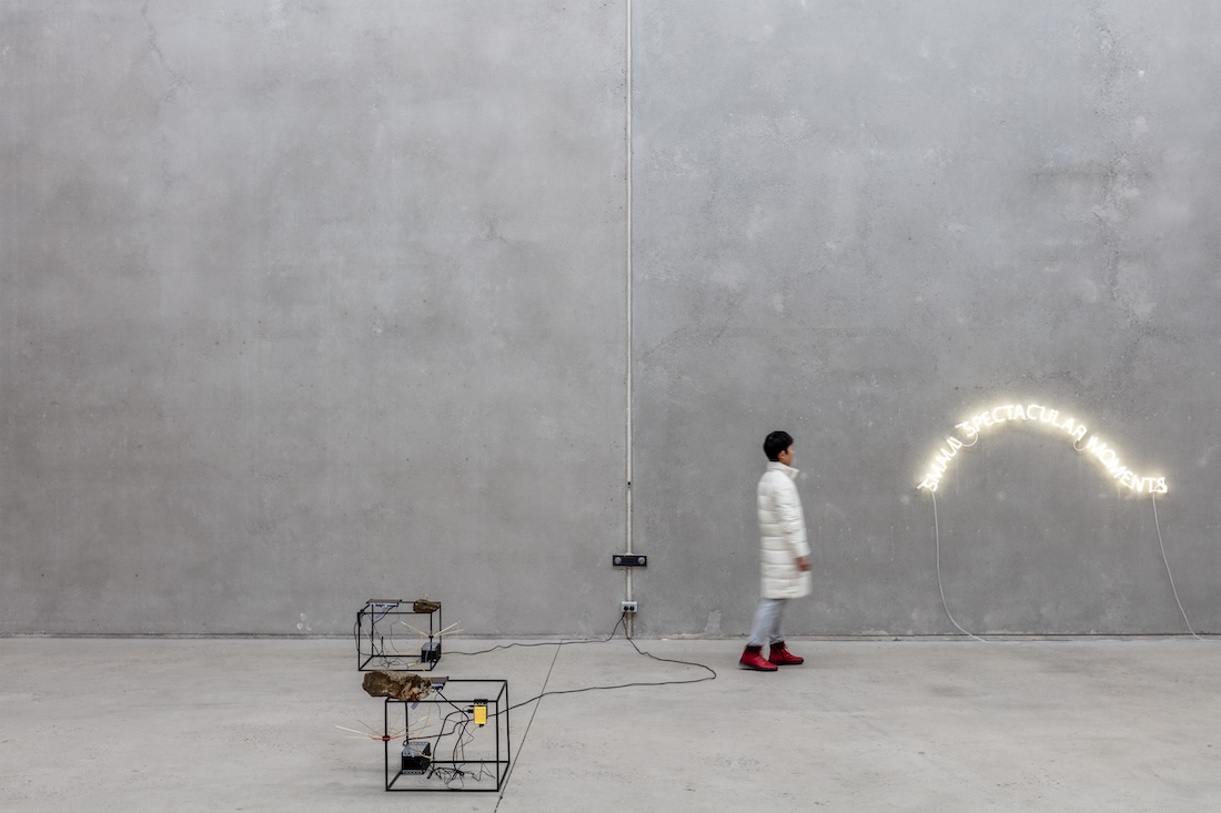 installation view: Free-to-air, at The Commercial, Sydney, 2024