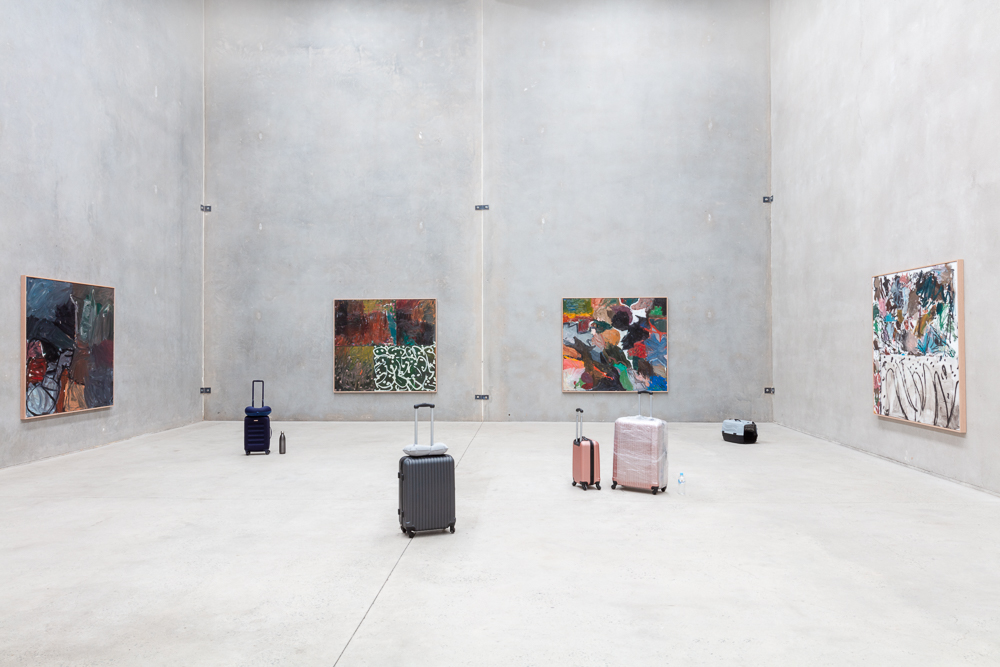 installation view: Oscar Perry - The Introvert, at The Commercial, Sydney, 2019