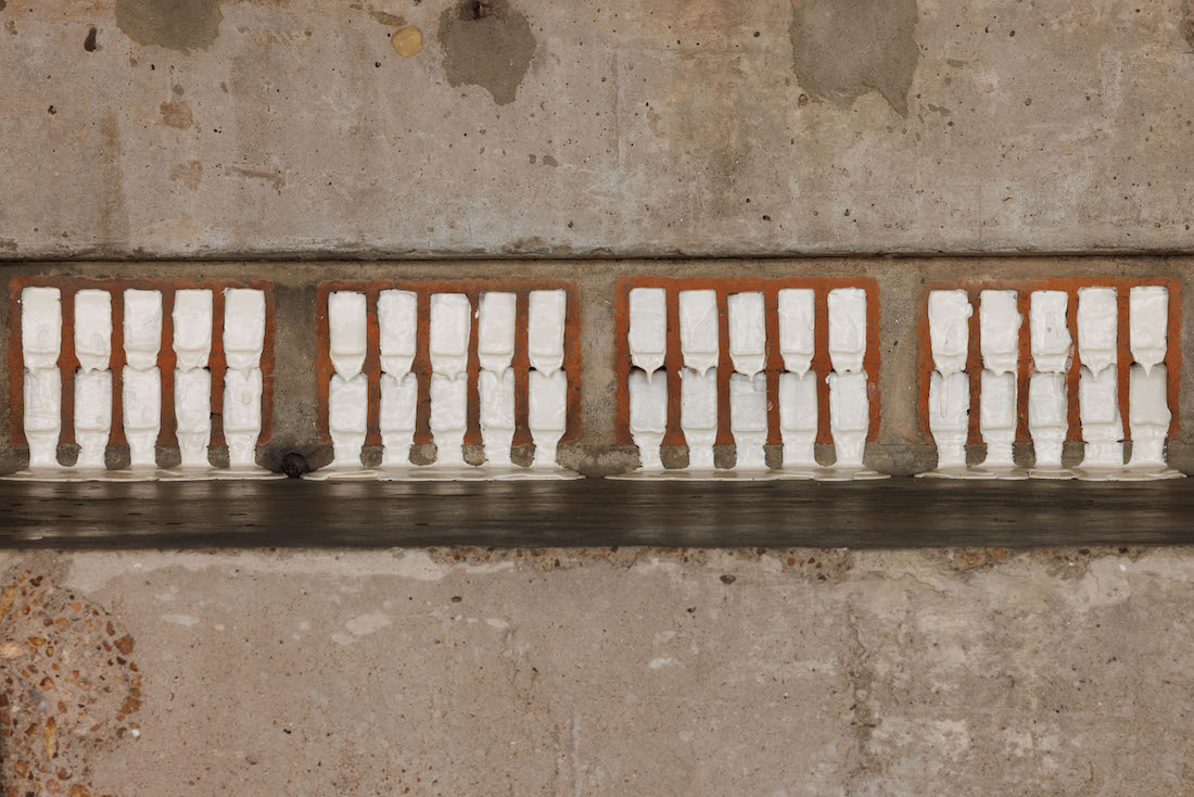 installation view: Yasmin Smith, Wound response, 2024 | Largos Biennial, Tafawa Balewa Square,, Lagos, Nigeria