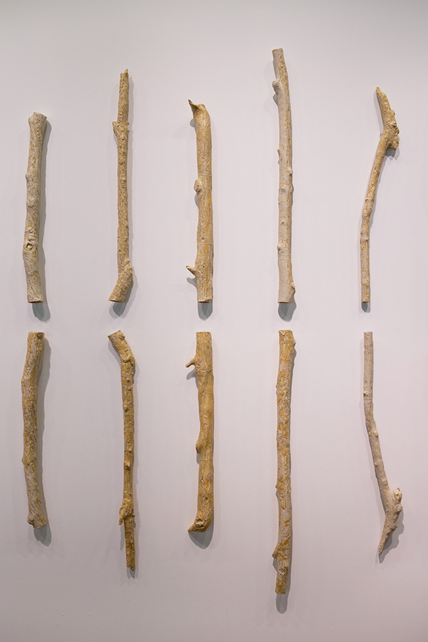 Yasmin Smith, Seine River Basin, 2019 | Marne Willow (flotté) glaze detail
