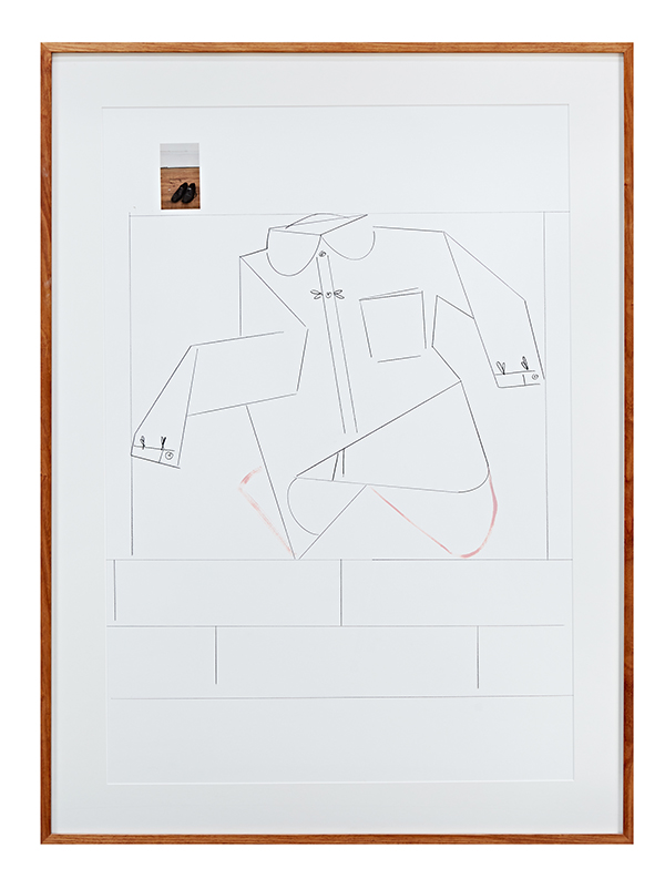 Mitch Cairns, Study for Geranium Pots (combine painting), 2016