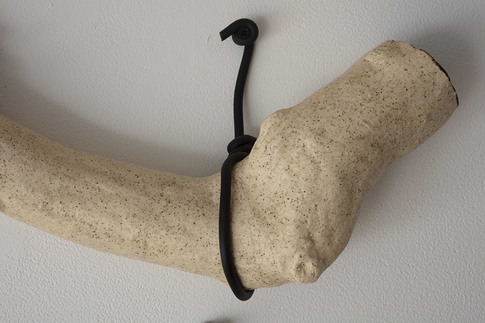 Yasmin Smith, Drowned River Valley, 2016-2018, Parramatta River Mangrove glaze detail