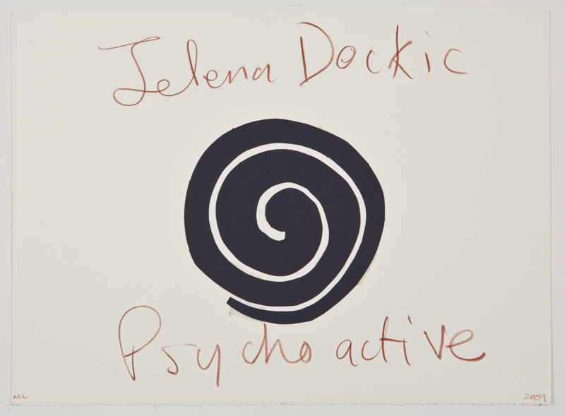 Mitch Cairns, Jelana Dockic psychoactive, 2009