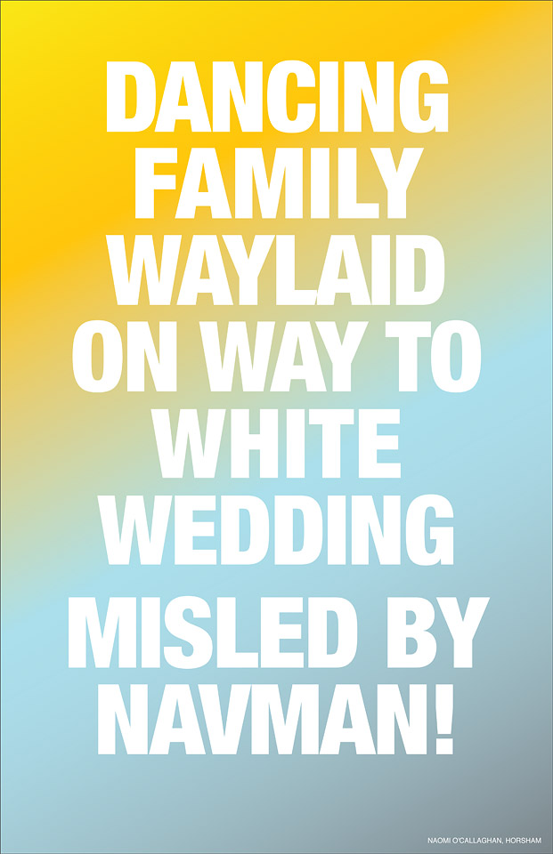 Agatha Gothe-Snape, Headliners with Naomi O'Callaghan, 2011