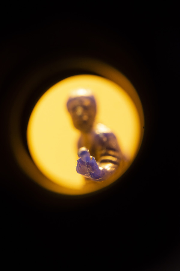 installation view: Archie Moore, HouseShow, 2020, mixed media installation, The Cottage, 272 Montague Road, West End, Brisbane